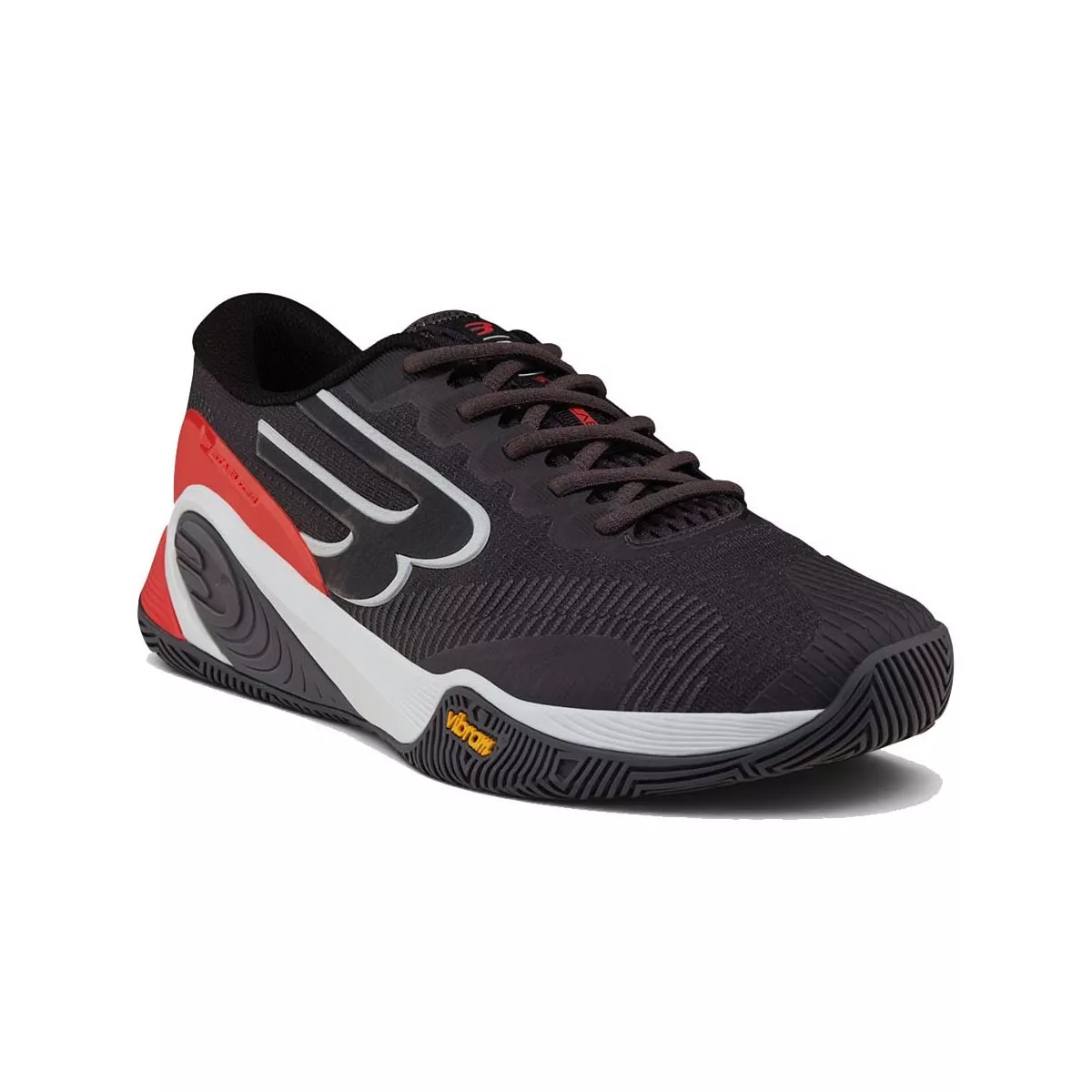 Bullpadel Hack Vibram 26I Padelschuhe Schwarz