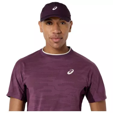 Asics Match Jacquard SS T-Shirt Violett