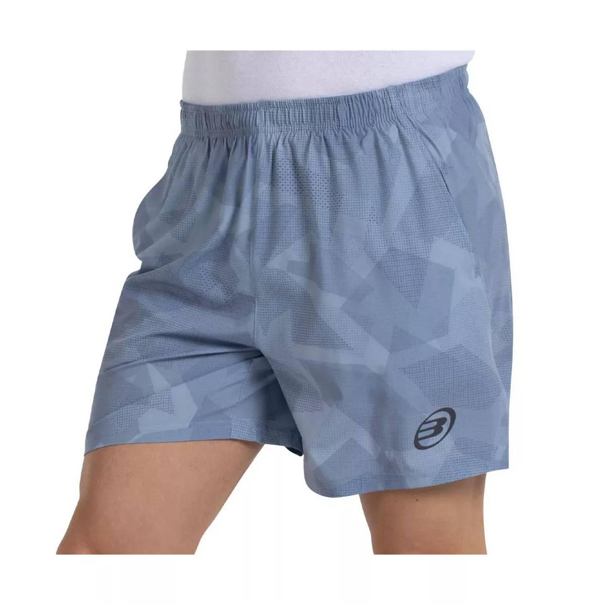 Bullpadel Morel Padelshort Stahlblau