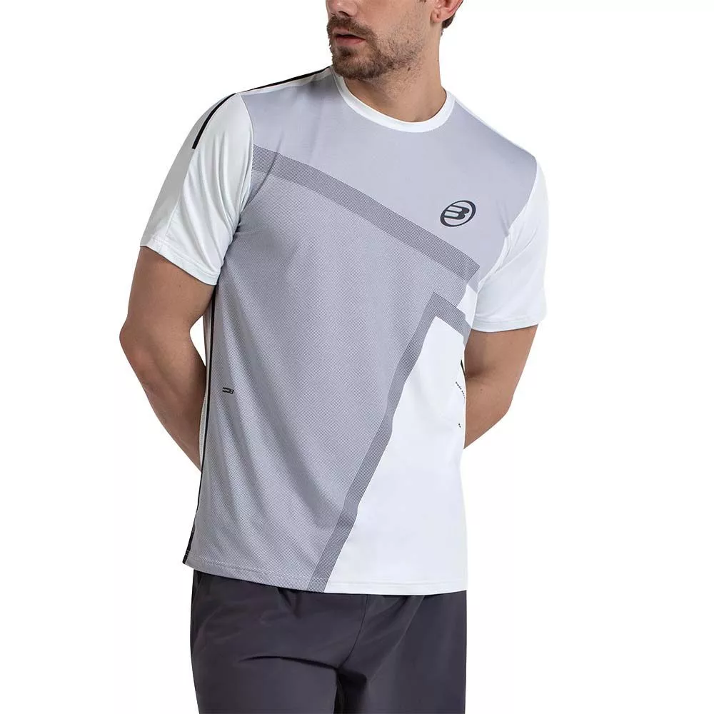Bullpadel Mosal T-Shirt Wei&szlig; / Grau