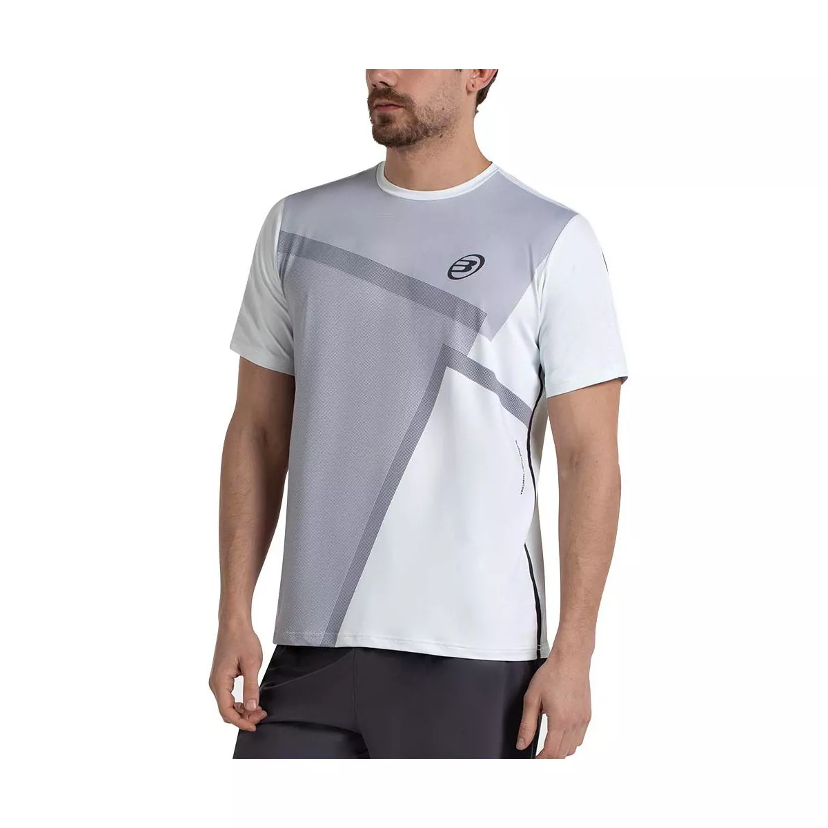 Bullpadel Mosal T-Shirt Wei&szlig; / Grau