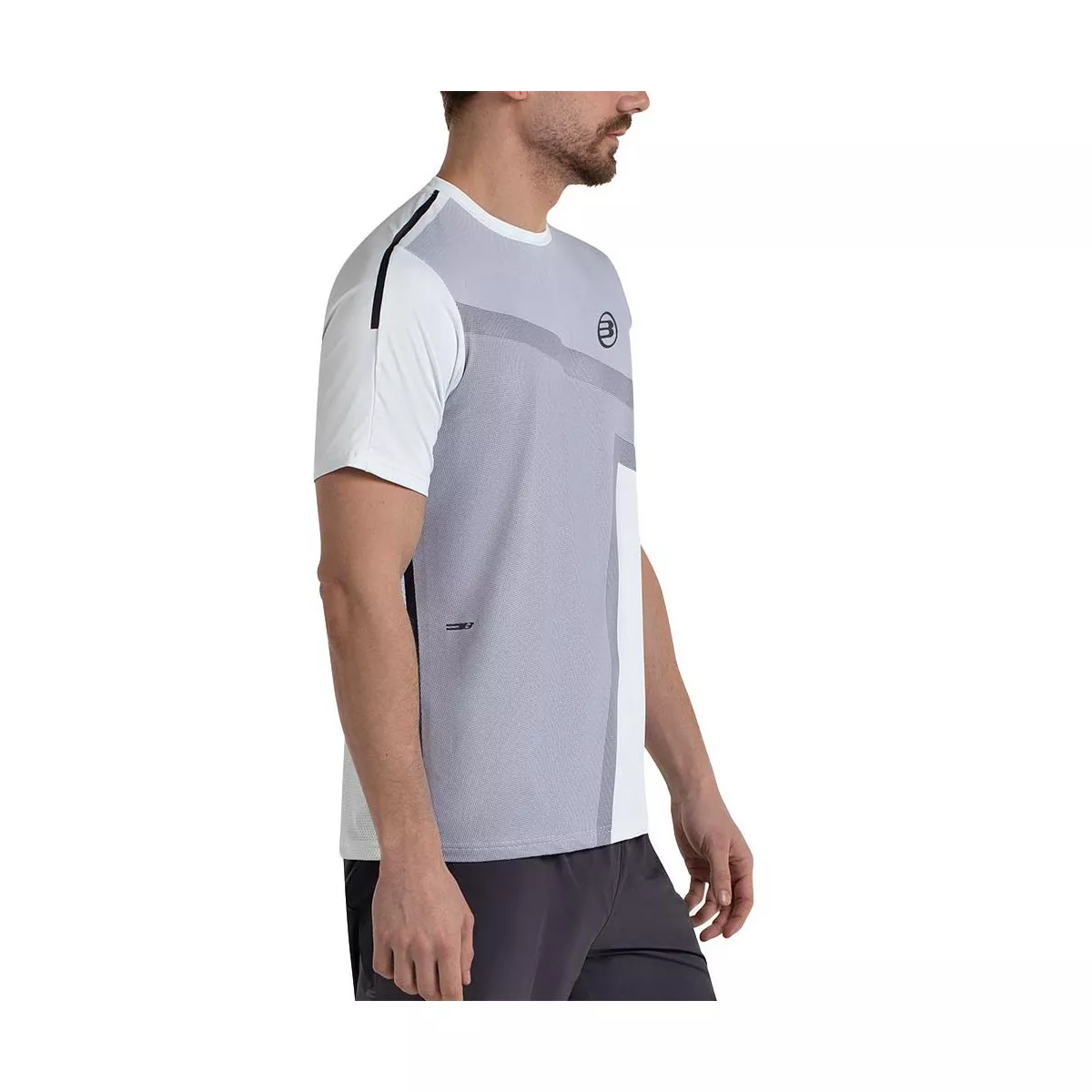 Bullpadel Mosal T-Shirt Wei&szlig; / Grau