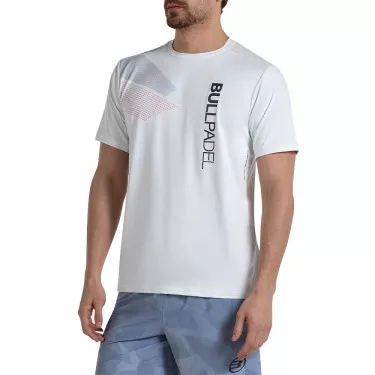Bullpadel Mistel T-Shirt Wei&szlig;