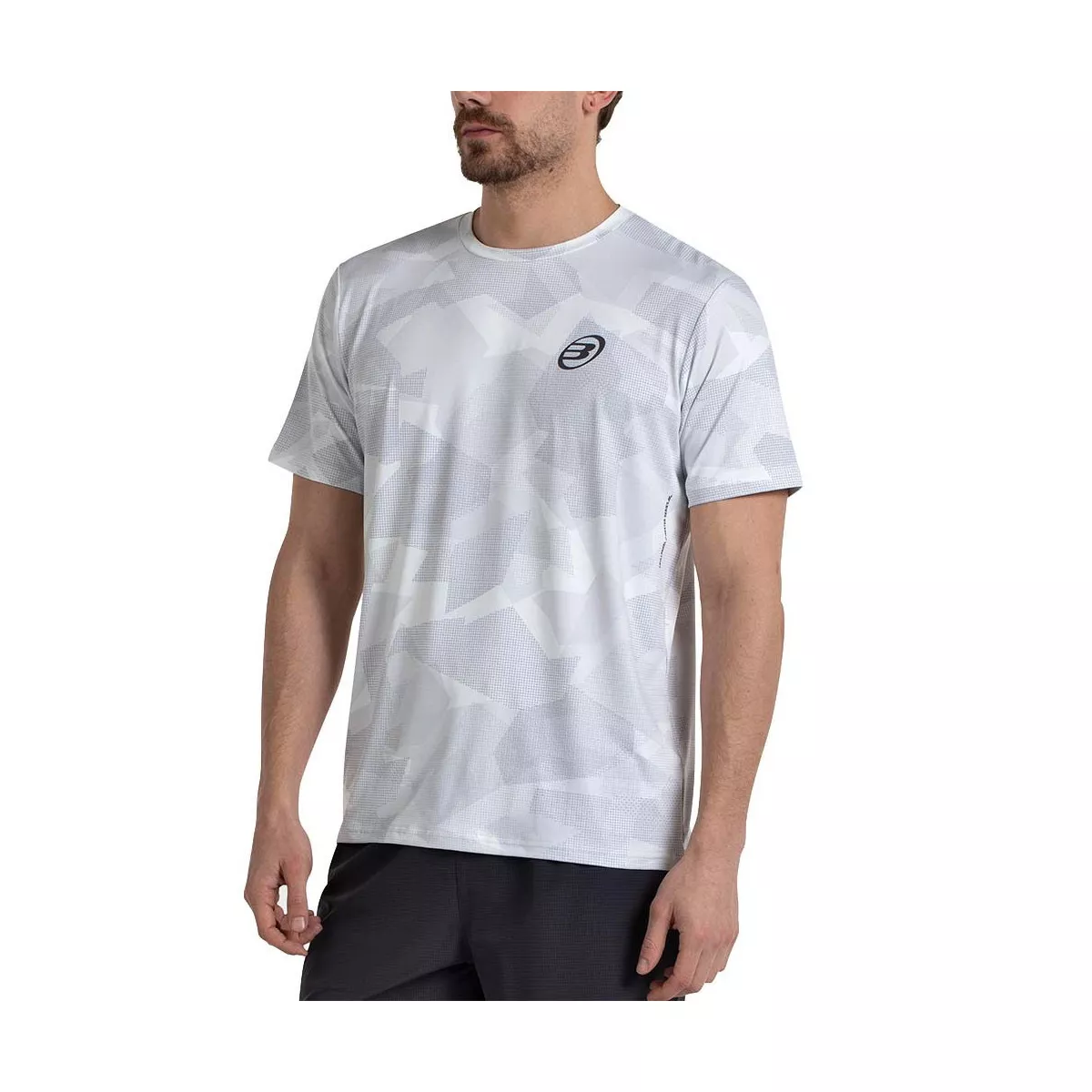 Bullpadel Marel T-Shirt Wei&szlig; / Grau
