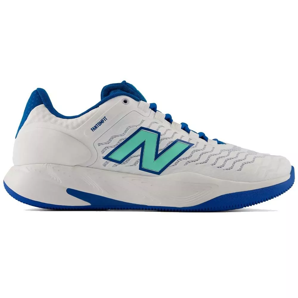 New Balance Fresh Foam X CT-Rally v2 Tennisschuhe Wei&szlig; / Blau