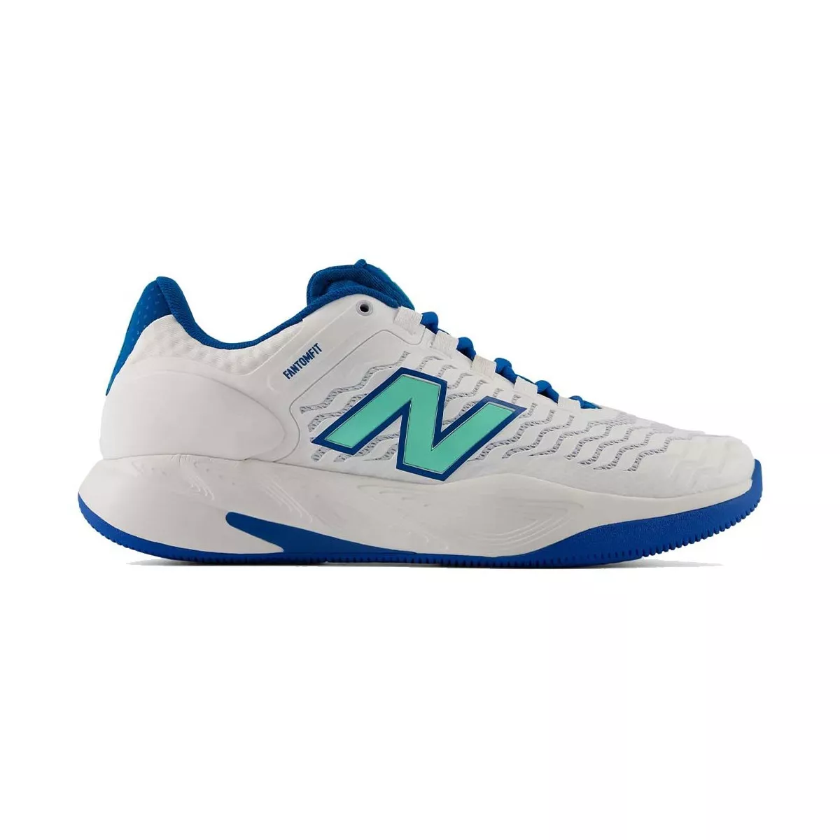 New Balance Fresh Foam X CT-Rally v2 Tennisschuhe Wei&szlig; / Blau