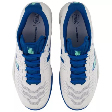 New Balance Fresh Foam X CT-Rally v2 Tennisschuhe Wei&szlig; / Blau