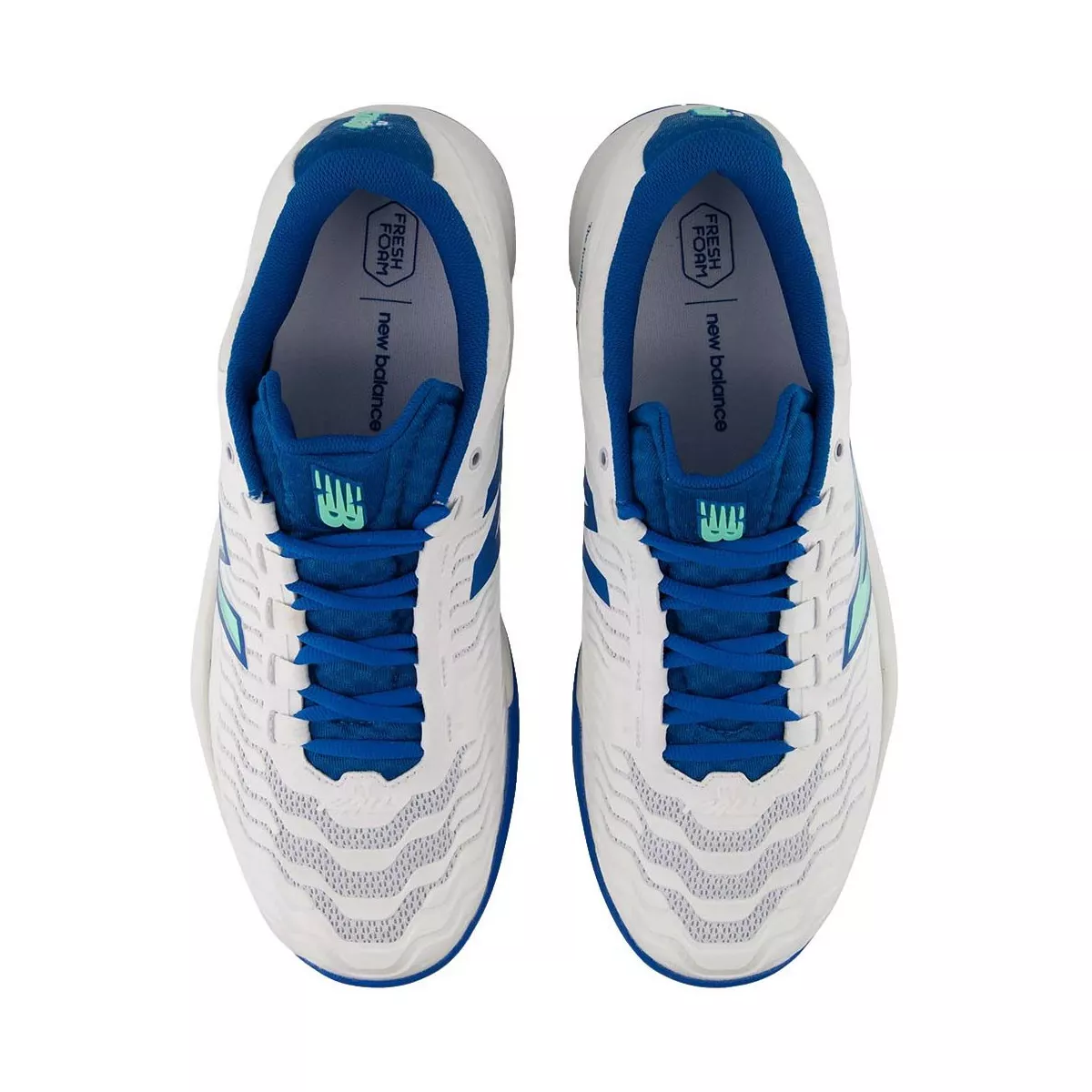 New Balance Fresh Foam X CT-Rally v2 Tennisschuhe Wei&szlig; / Blau