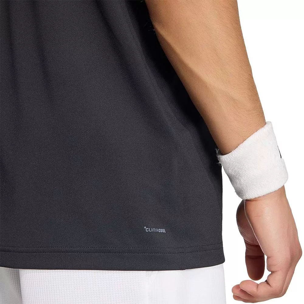 Adidas Tennis Classics T-Shirt Schwarz