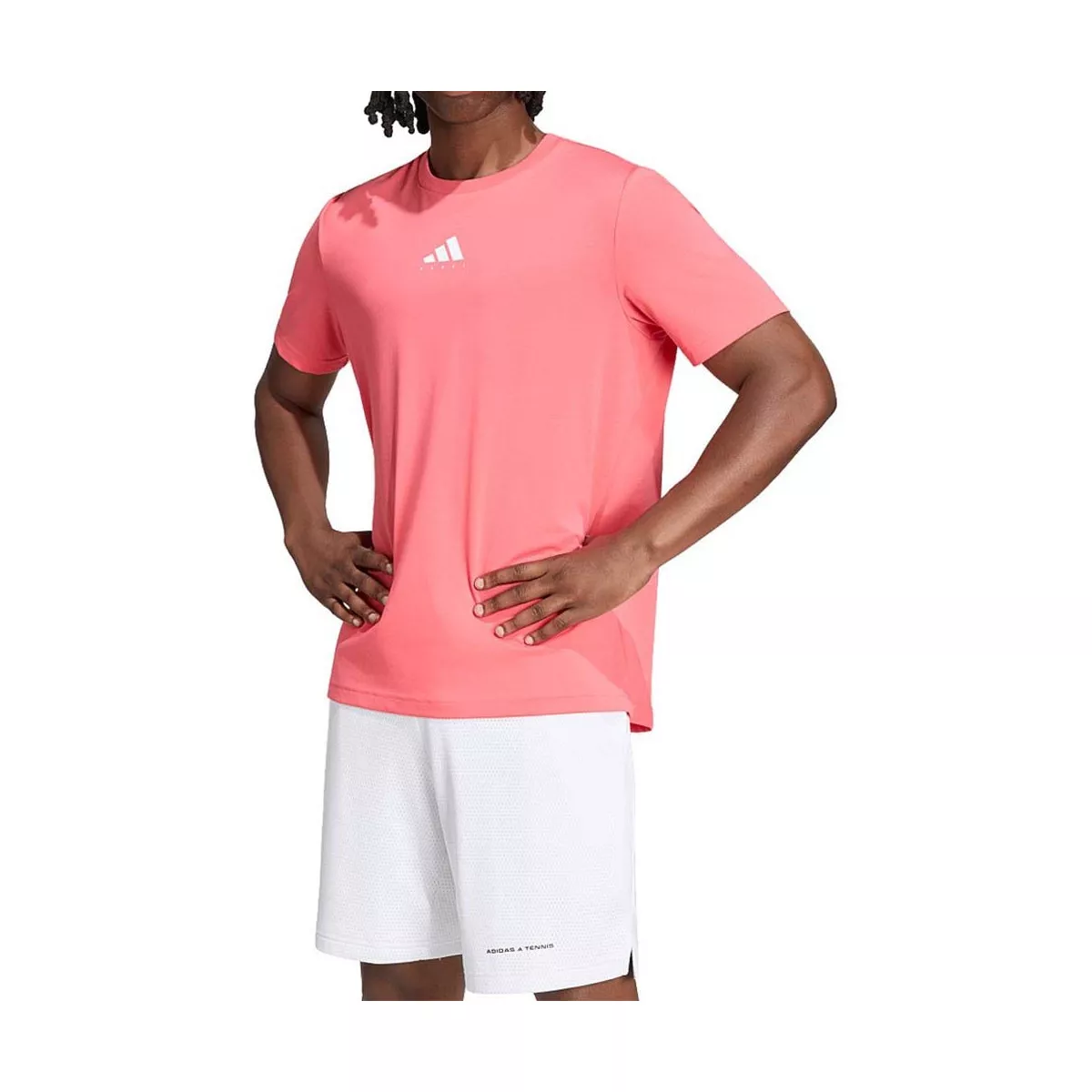 Adidas Padel Grafik T-Shirt Rot