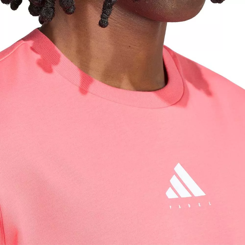 Adidas Padel Grafik T-Shirt Rot