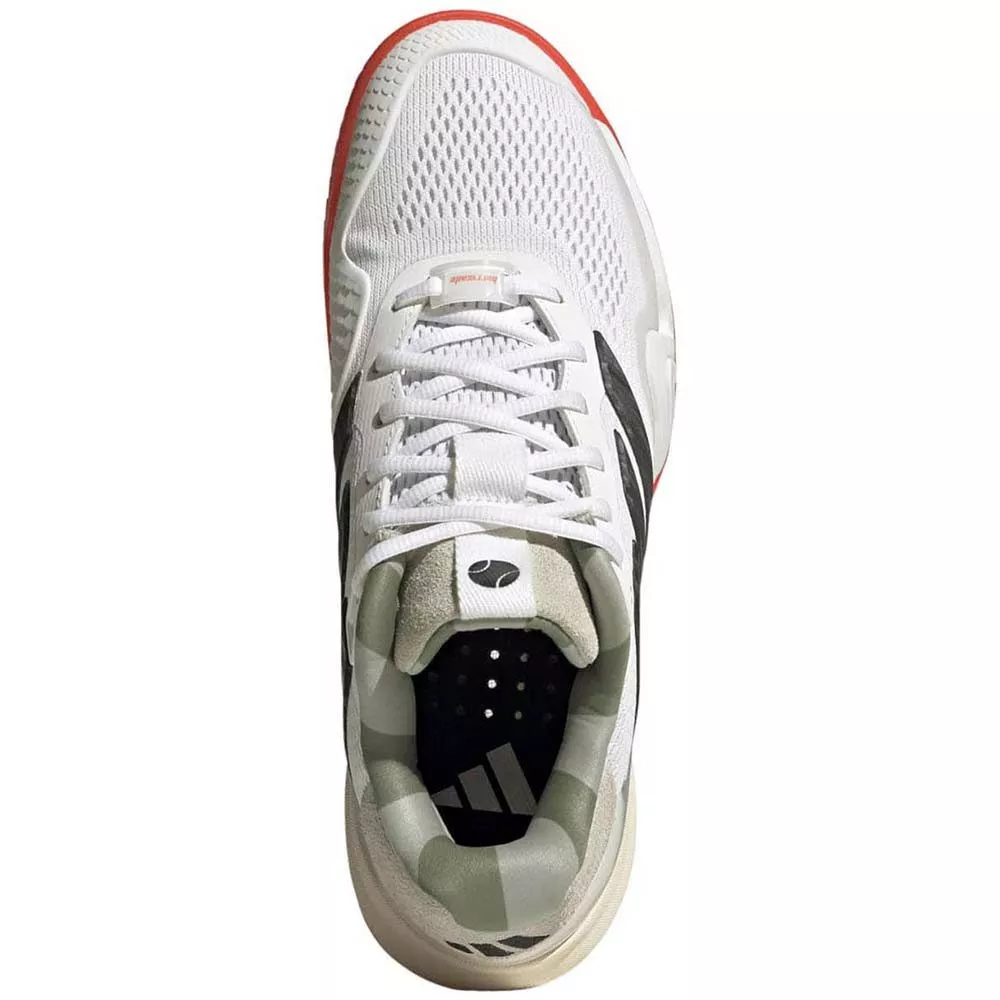 Adidas Barricade 14 Tennisschuhe Wei&szlig; / Orange