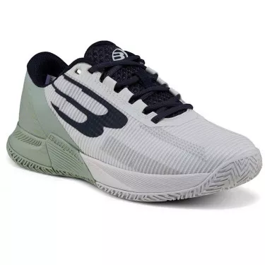 Bullpadel Performance Comfort 26I Padelschuhe Damen Gr&uuml;n / Wei&szlig;