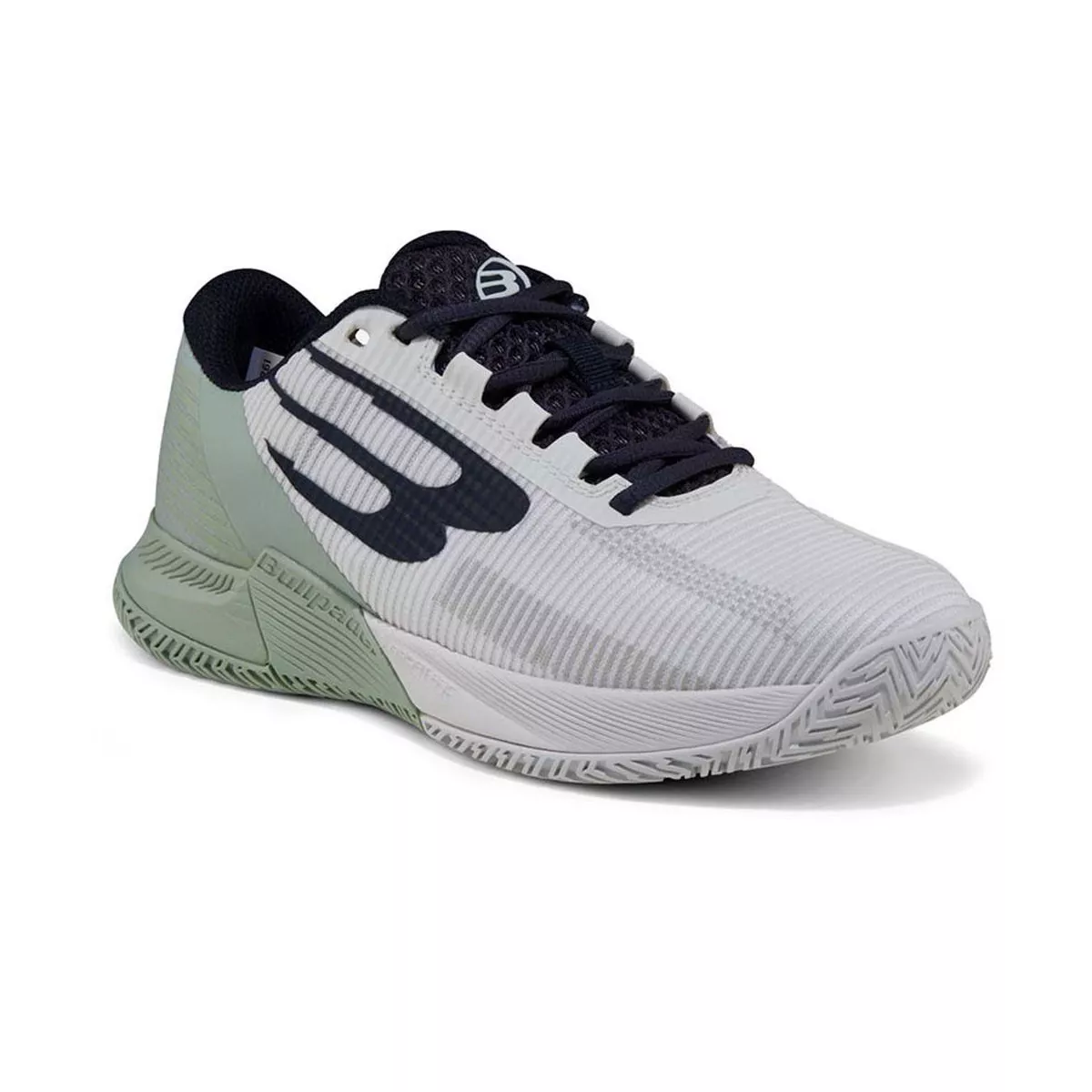 Bullpadel Performance Comfort 26I Padelschuhe Damen Gr&uuml;n / Wei&szlig;