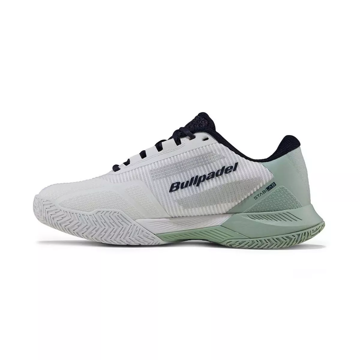 Bullpadel Performance Comfort 26I Padelschuhe Damen Gr&uuml;n / Wei&szlig;