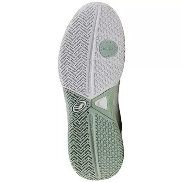 Bullpadel Performance Comfort 26I Padelschuhe Damen Gr&uuml;n / Wei&szlig;