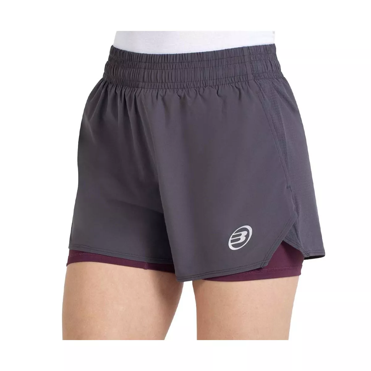 Bullpadel Orfeu Short Damen Dunkelgrau