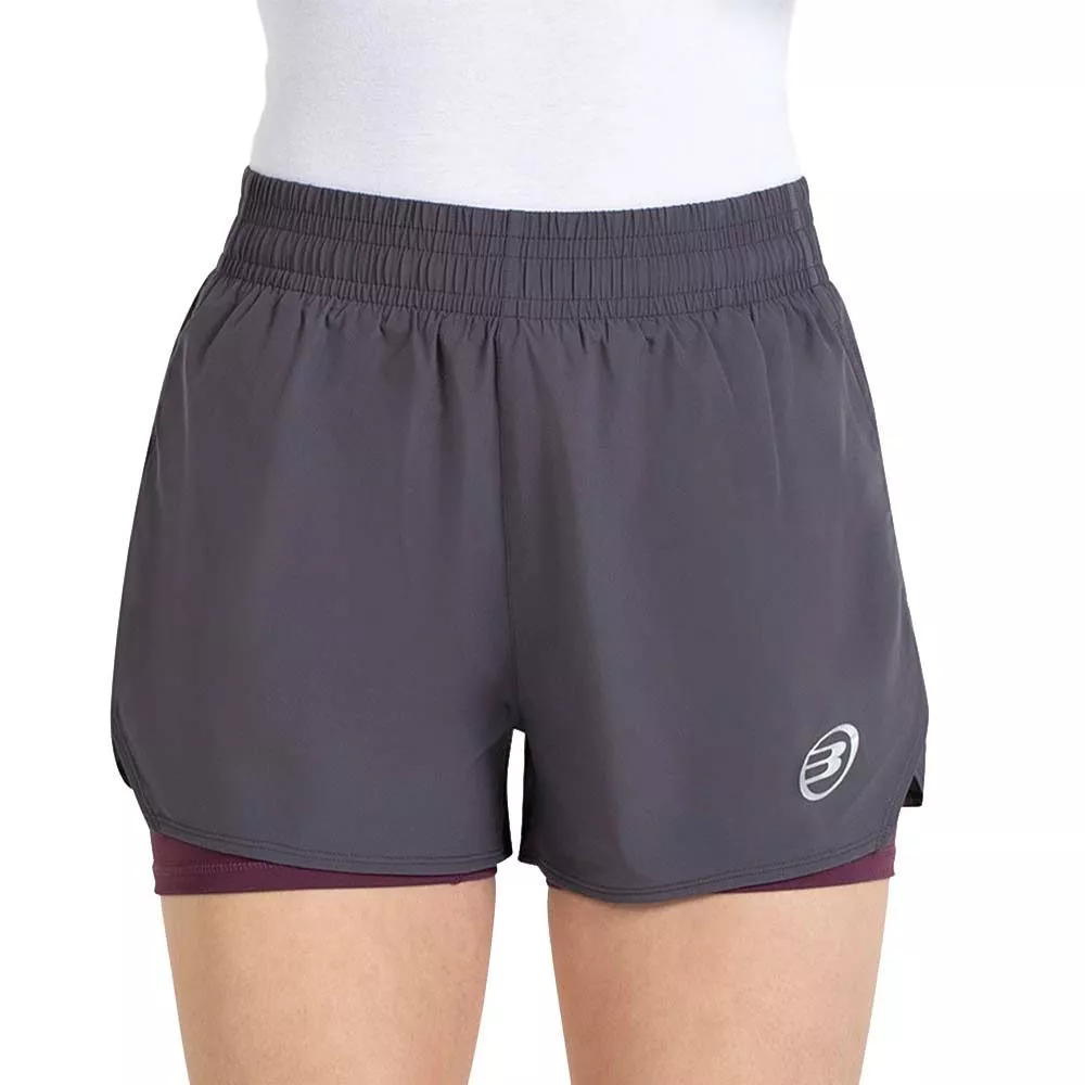 Bullpadel Orfeu Short Damen Dunkelgrau