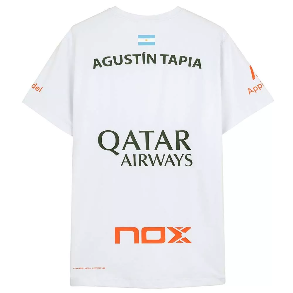 Nox AT10 Agust&iacute;n Tapia T-Shirt Wei&szlig;