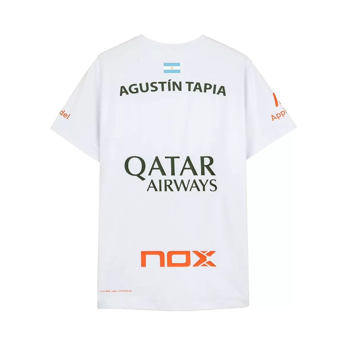 Nox AT10 Agust&iacute;n Tapia T-Shirt Wei&szlig;