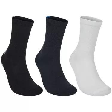 Bullpadel BP265 I Socken Schwarz / Marineblau / Wei&szlig; 3er-Pack