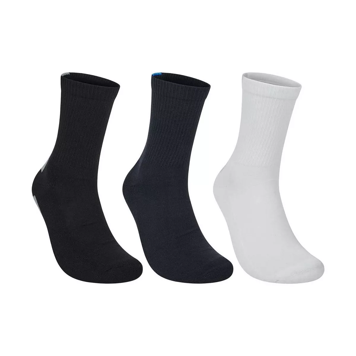 Bullpadel BP265 I Socken Schwarz / Marineblau / Wei&szlig; 3er-Pack
