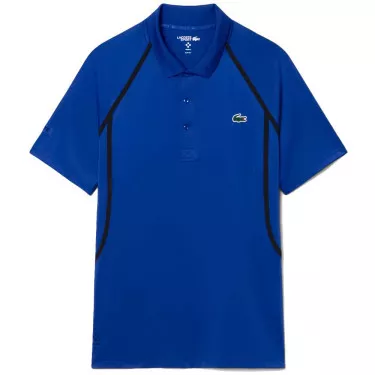 Lacoste Tennis Daniil Medwedew Polo Blau