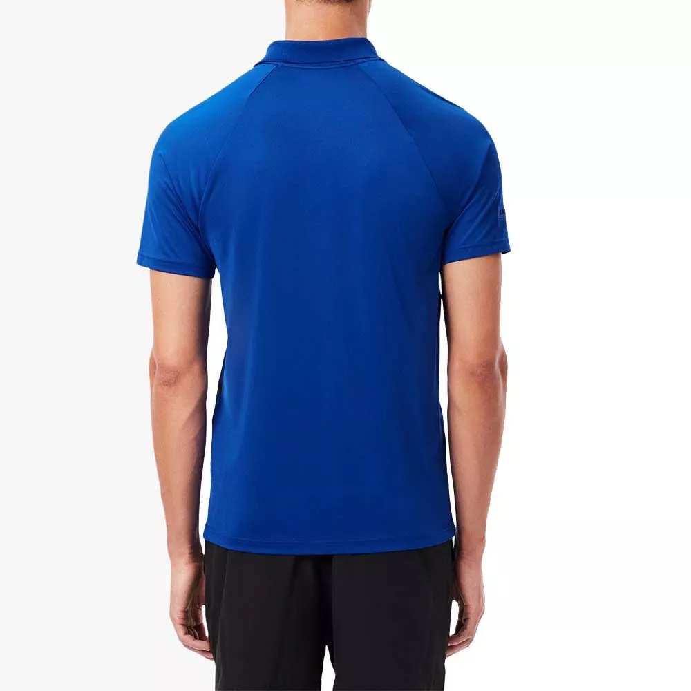 Lacoste Tennis Daniil Medwedew Polo Blau