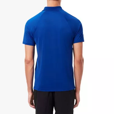 Lacoste Tennis Daniil Medwedew Polo Blau