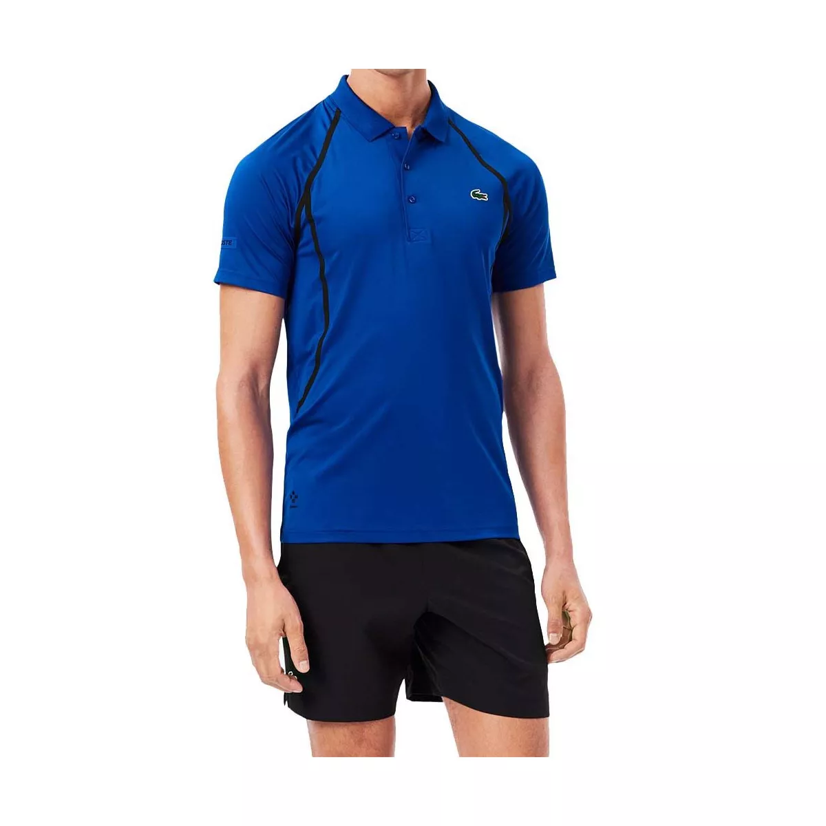 Lacoste Tennis Daniil Medwedew Polo Blau