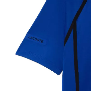Lacoste Tennis Daniil Medwedew Polo Blau