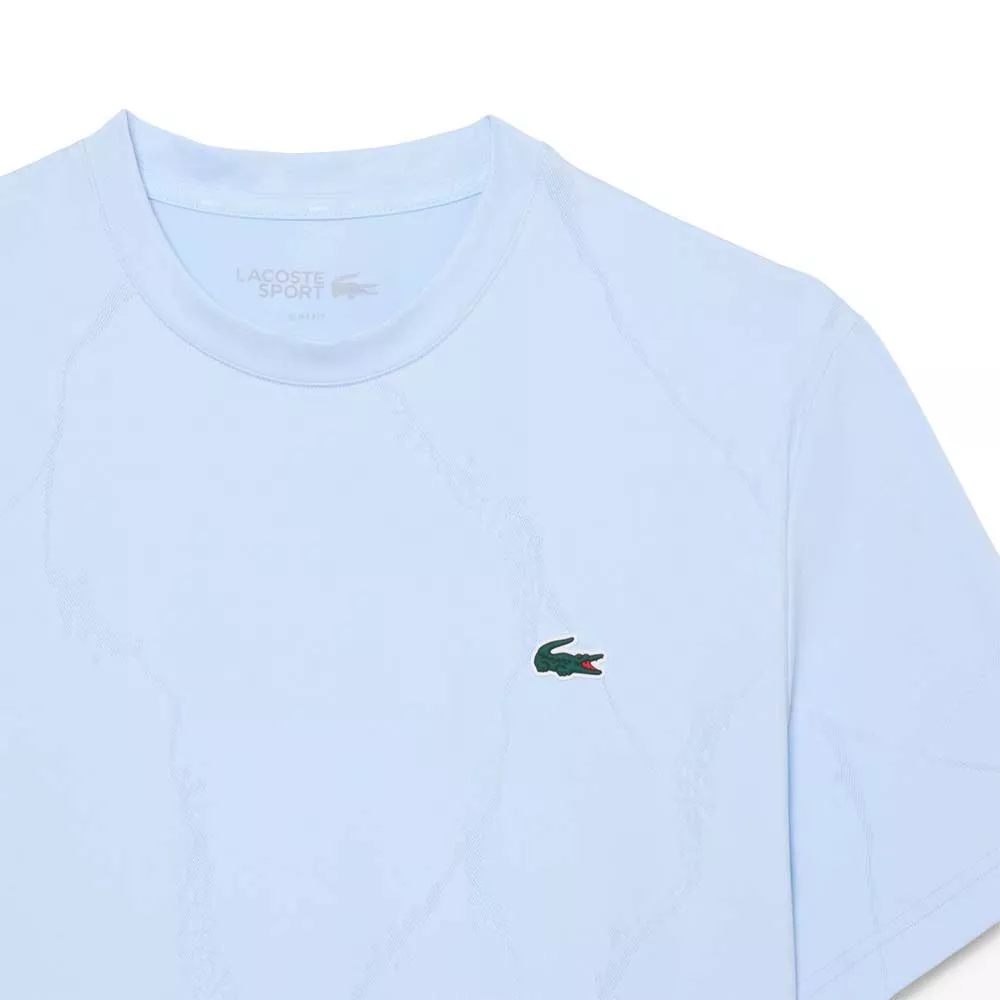 Lacoste Tennis Ultra Dry T-Shirt Hellblau