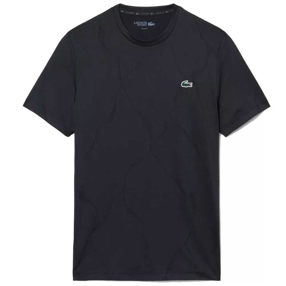 Lacoste Tennis Ultra Dry T-Shirt Schwarz