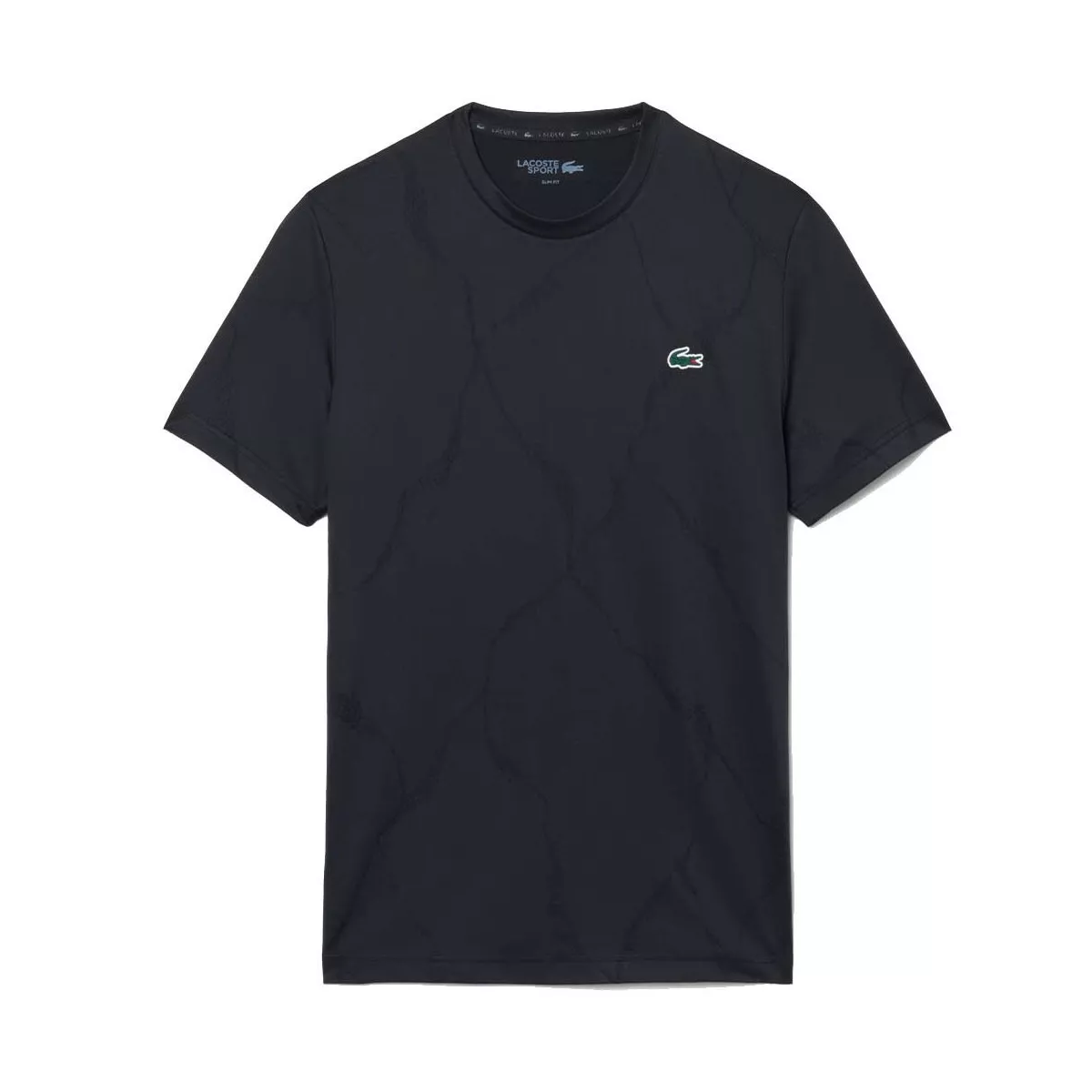 Lacoste Tennis Ultra Dry T-Shirt Schwarz