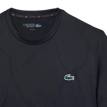 Lacoste Tennis Ultra Dry T-Shirt Schwarz