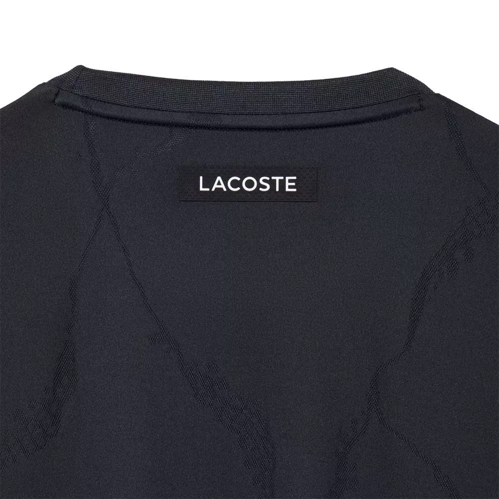Lacoste Tennis Ultra Dry T-Shirt Schwarz