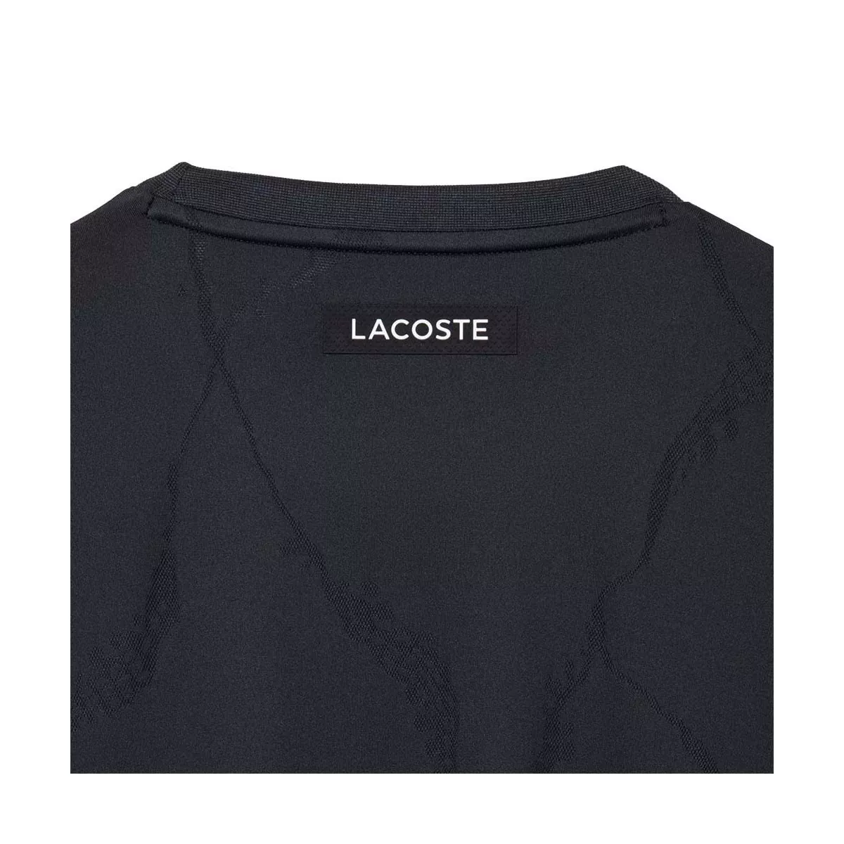 Lacoste Tennis Ultra Dry T-Shirt Schwarz
