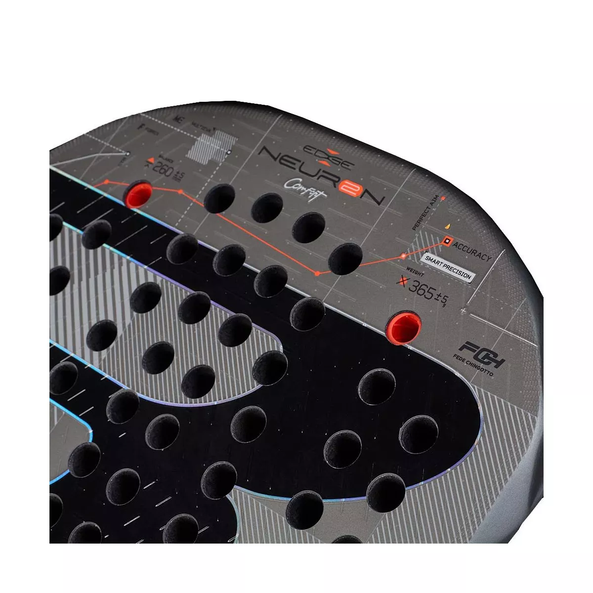 Bullpadel Neuron 02 Edge Comfort 27 Padelschl&auml;ger