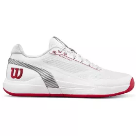 Rush Pro 5 CTC Tennisschuhe Wei&szlig; / Rot