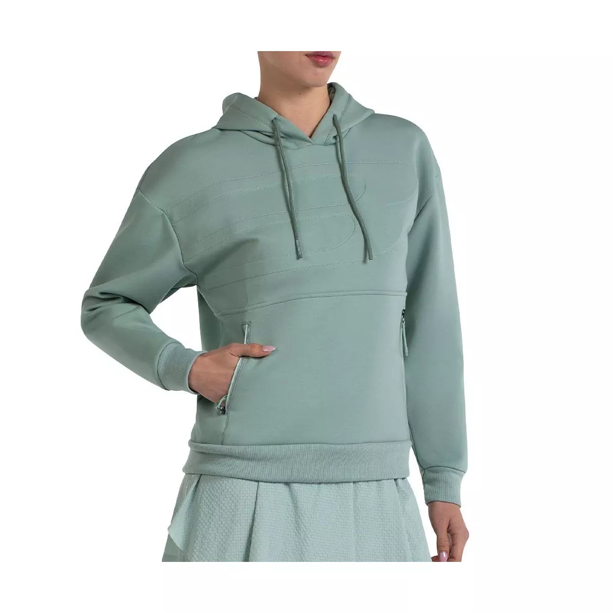 Bullpadel Eolia Kapuzenpullover Damen Gr&uuml;n