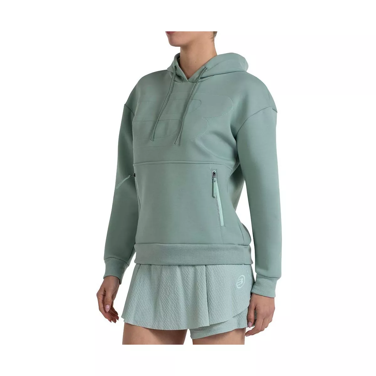Bullpadel Eolia Kapuzenpullover Damen Gr&uuml;n
