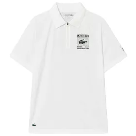 Lacoste Tennis Rolex Masters Polo Wei&szlig;