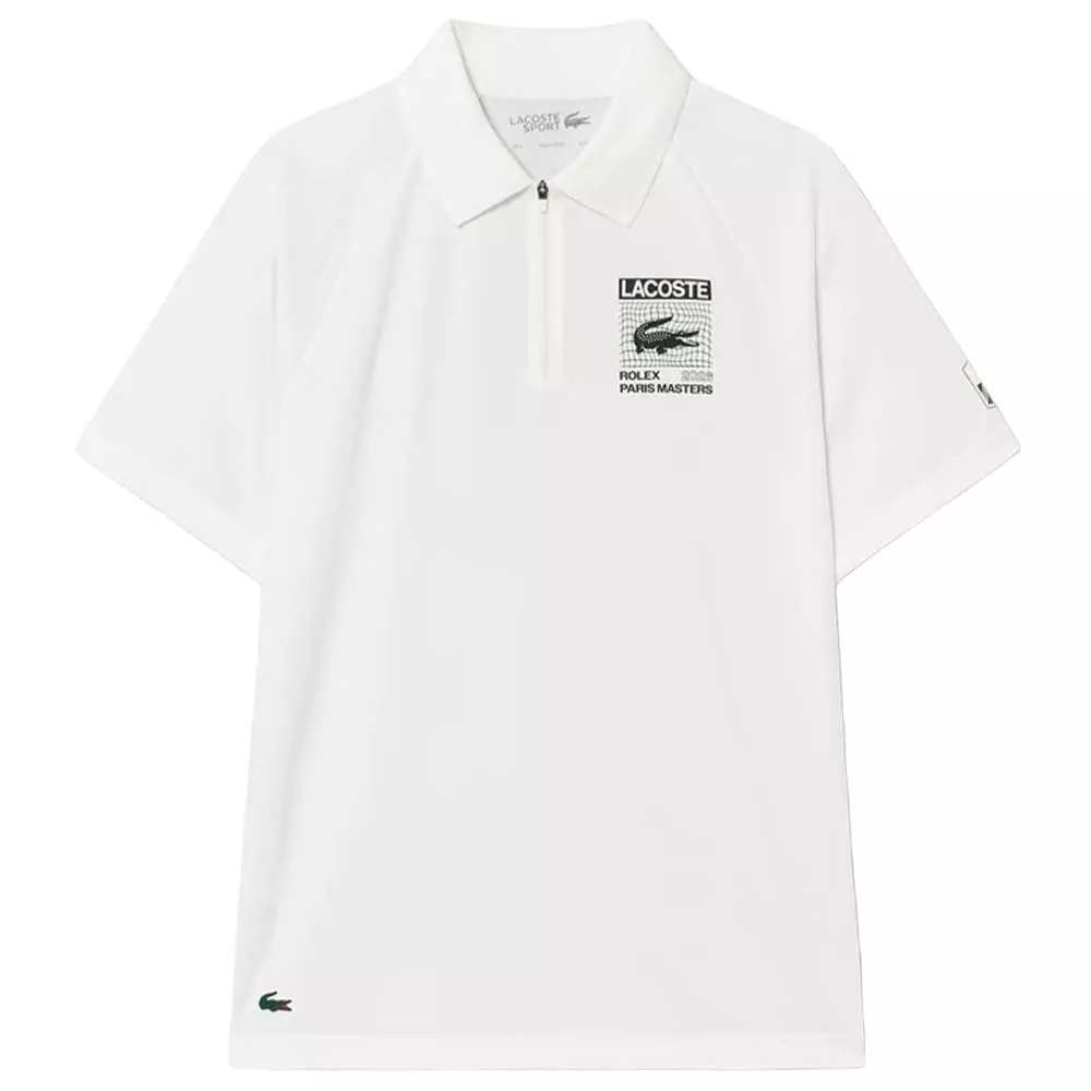 Lacoste Tennis Rolex Masters Polo Wei&szlig;