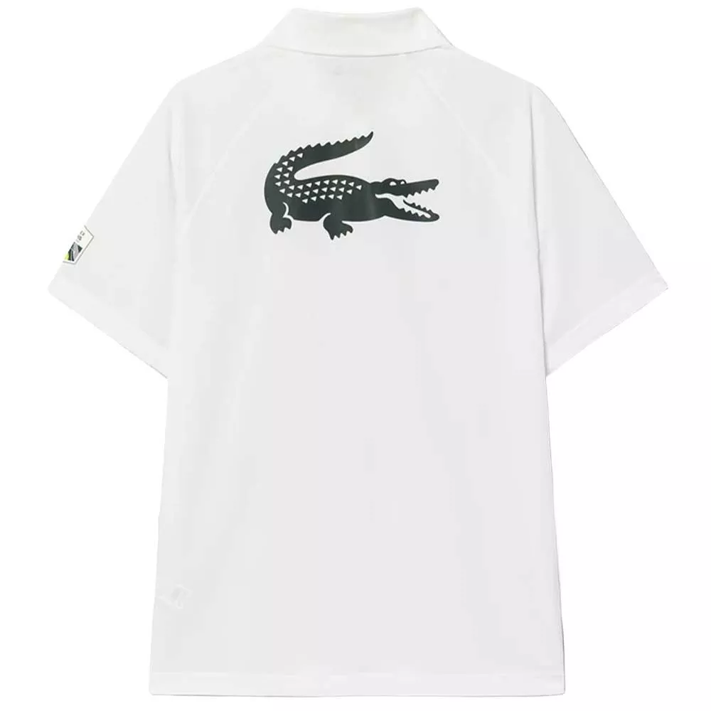Lacoste Tennis Rolex Masters Polo Wei&szlig;