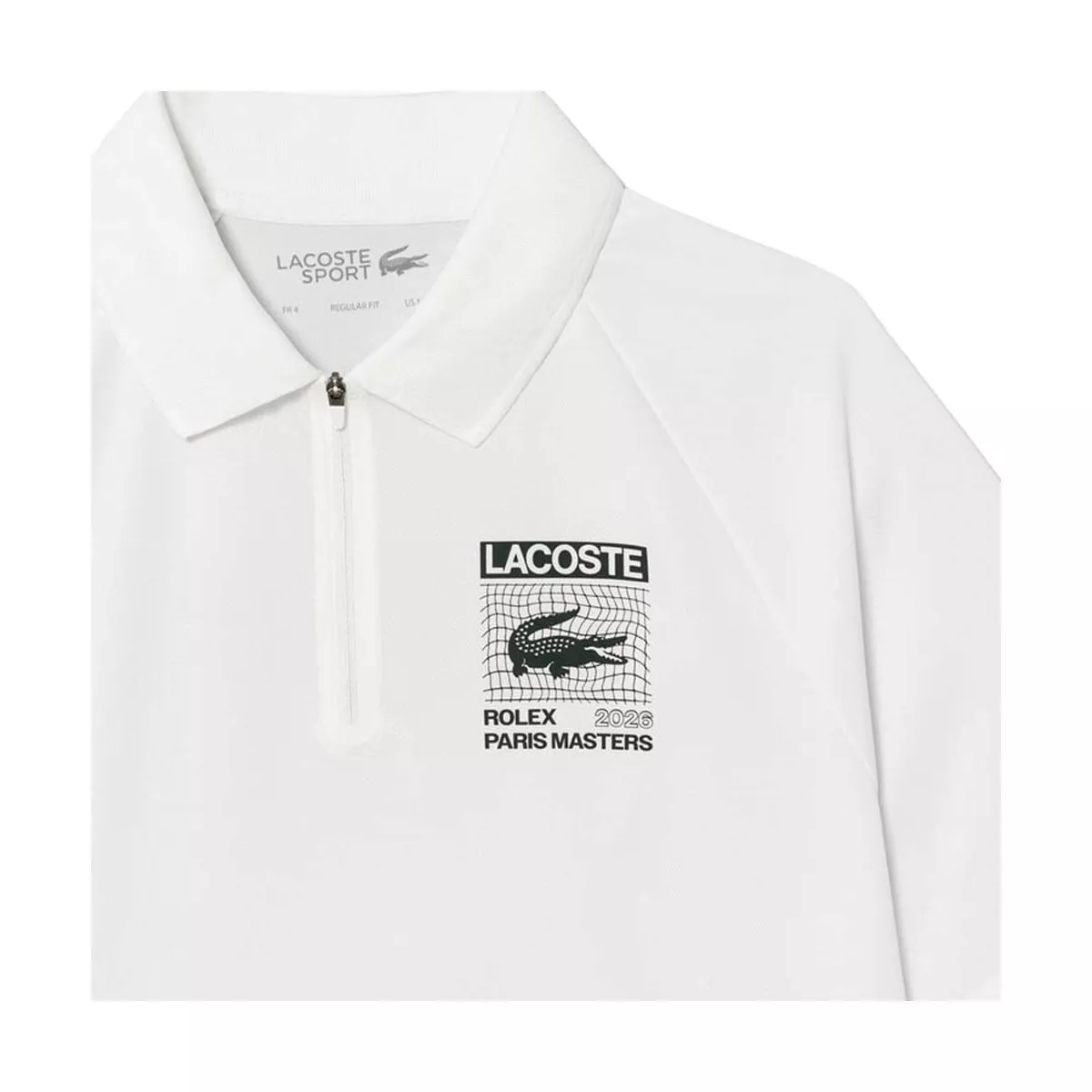 Lacoste Tennis Rolex Masters Polo Wei&szlig;