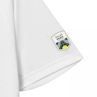 Lacoste Tennis Rolex Masters Polo Wei&szlig;