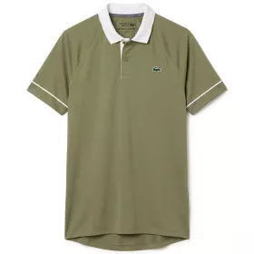Lacoste Tennis Novak Djokovic On Court Polo Gr&uuml;n