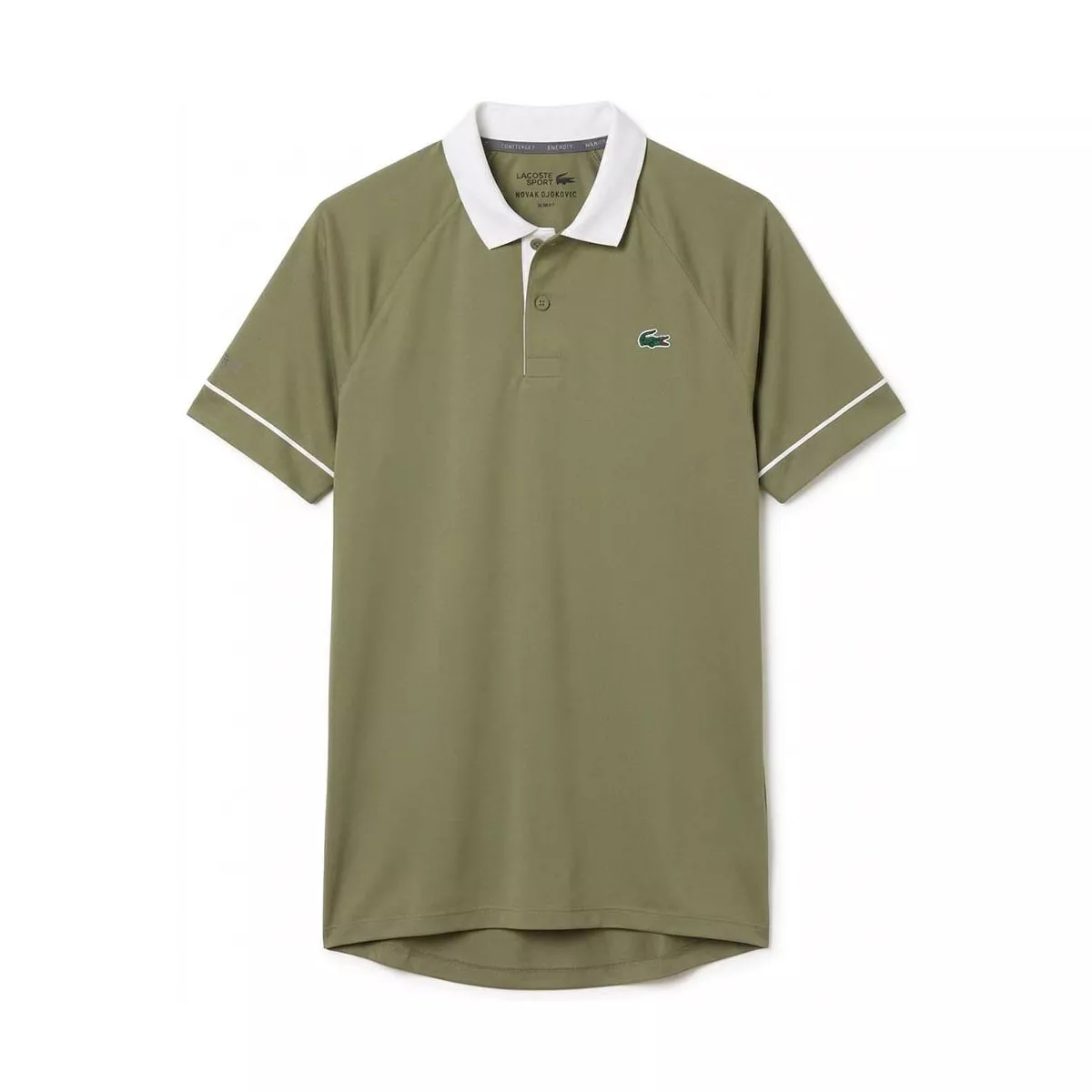 Lacoste Tennis Novak Djokovic On Court Polo Gr&uuml;n