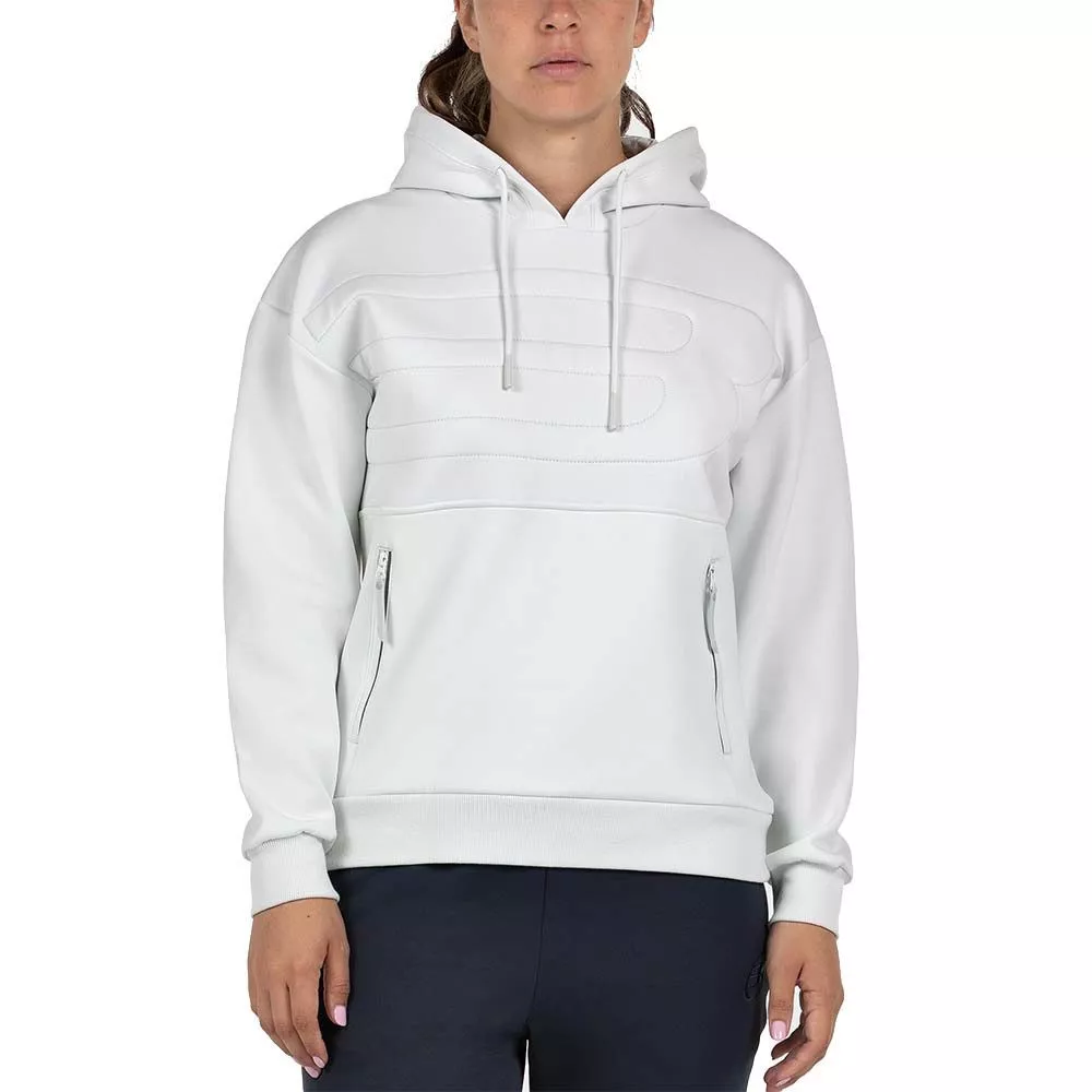 Bullpadel Eolia Kapuzenpullover Damen Wei&szlig;
