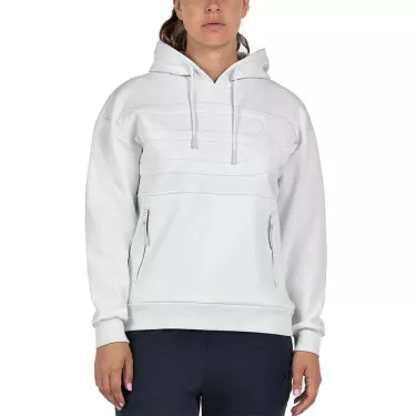 Bullpadel Eolia Kapuzenpullover Damen Wei&szlig;